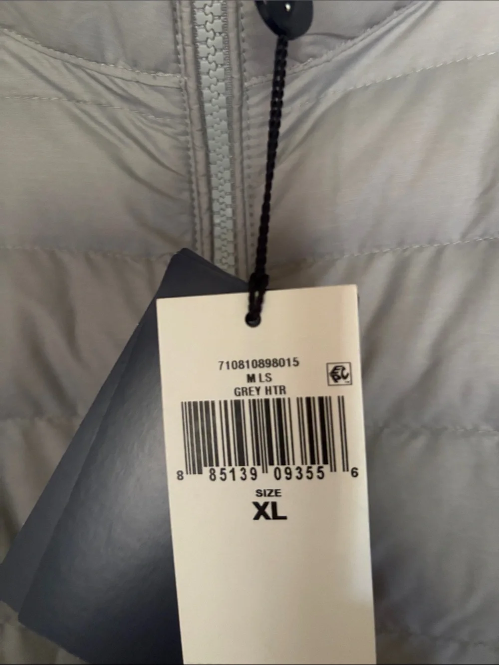 Polo by Ralph Lauren Light Gray Quilted Down Vest